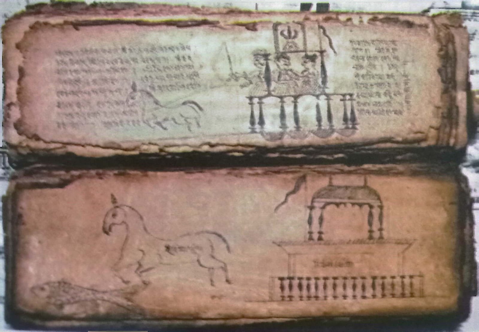 মধ্যযুগের বাংলা পুথি পাটার চিত্র