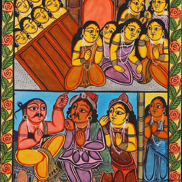 বাংলার চিত্রকলার সূচিপত্র